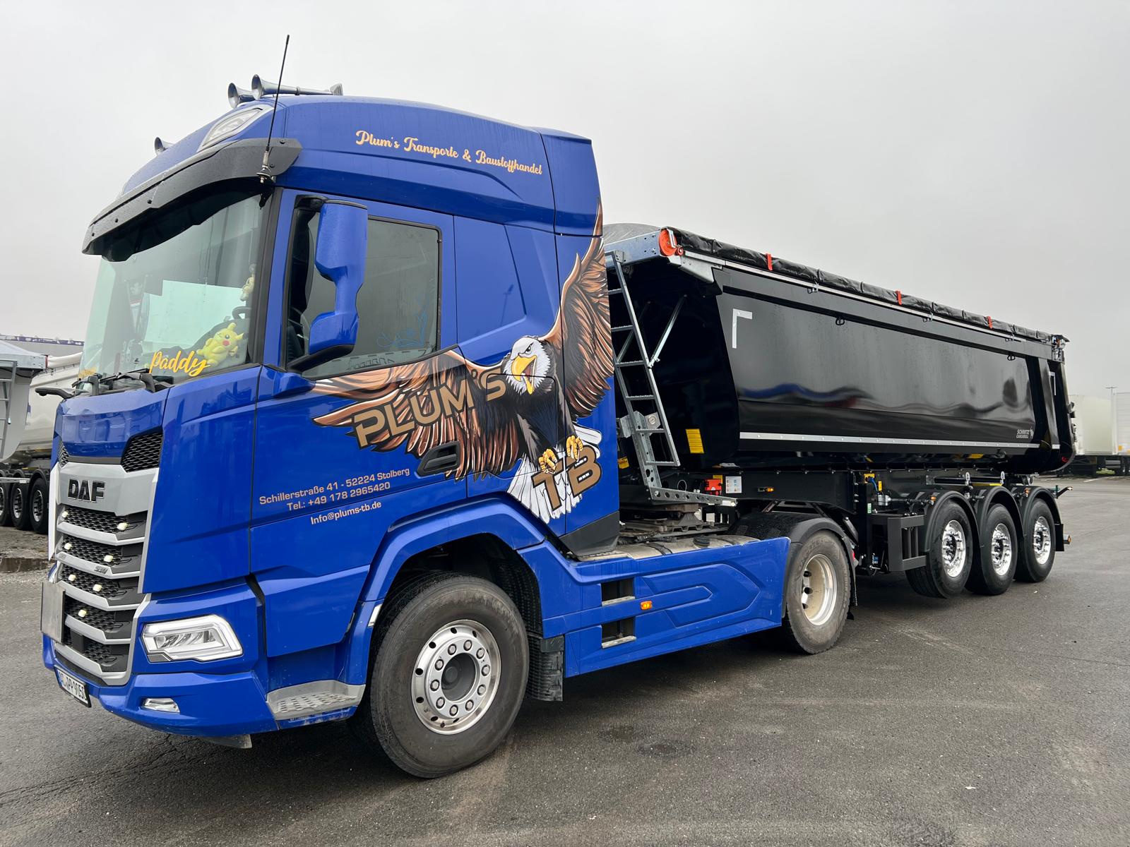 Plum's Transporte & Baustoffhandel LKW für Transport und Baustoffe in Stolberg